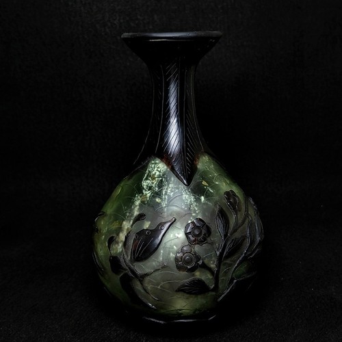 Bottiglia vaso farfalle - , fiori