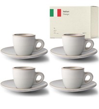 Set di 4 tazze da cappuccino