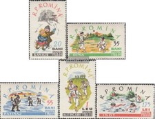 Francobolli Romania 1960 Mi 1913-1917 MNH 1960 Bambini Sports