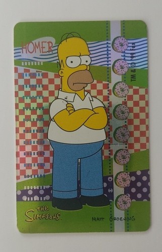Simpson card kinder - simpson,