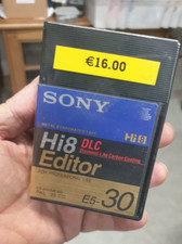 Cassetta HI8 EDITOR DLC E5-30 MINUTI Professionale nuova imballata