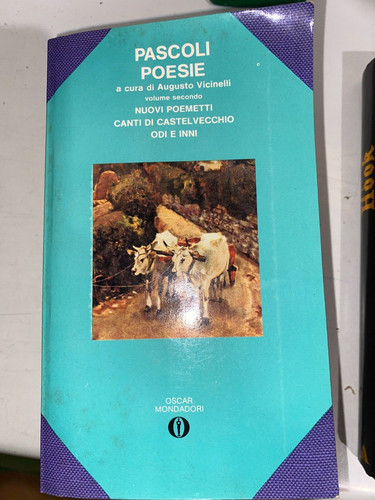 Pascoli poesie volume - pascoli,