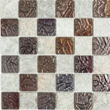 Mosaico Piastrella vetro