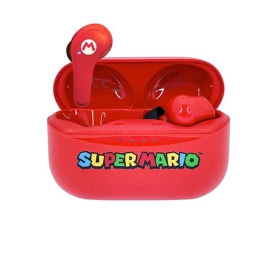 Super mario earpods - super, (red)