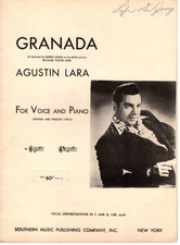 Sheet Music Granada MGM Film
