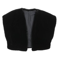 Giacca donna nera pelliccia