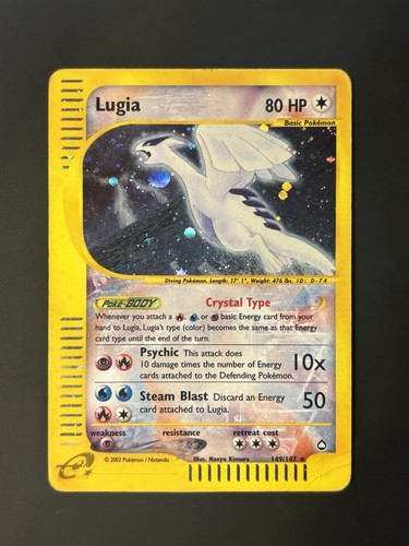 Lugia crystal type - crystal, 149/147