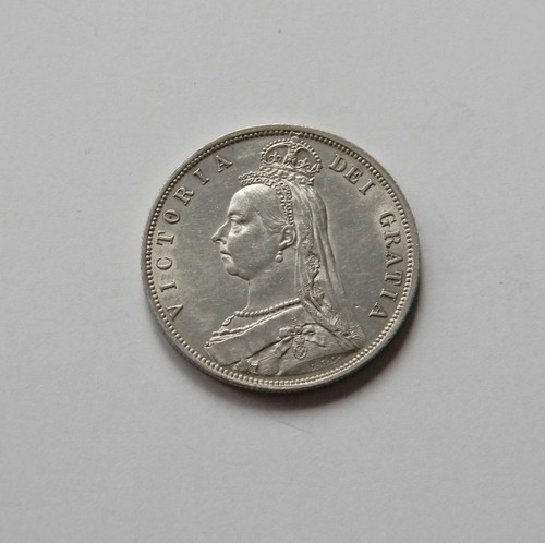 Gran bretagna half crown - half, 1887