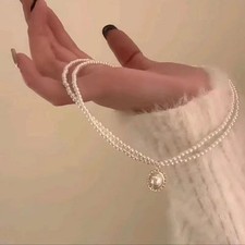 Collana con clavicola in lega