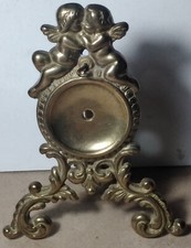 ANTICO PORTA OROLOGIO DA TASCHINO IN OTTONE PRIMA META' DL 900