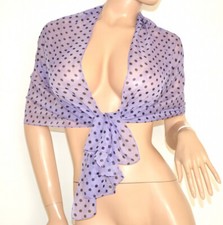 Foulard donna lilla glicine