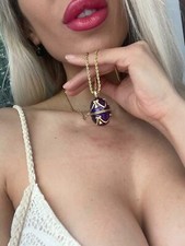 Faberge Egg Necklace &