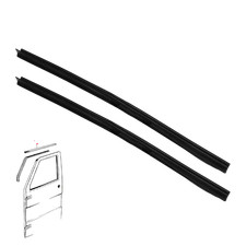 2 LISTELLI GOMMA GUARNIZIONE SUIORE SPORTELLO PORTA ORIGINALE PER APE TM 703