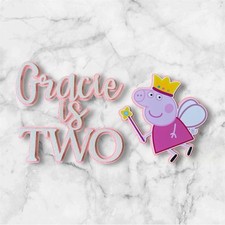 Charm Torta Fata Peppa Pig Con