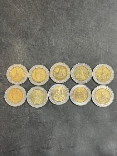 Monete thailandia baht - 10,