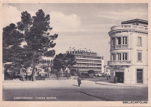 Campobasso piazza savoia - piazza,