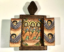 Antica icona etiope in legno