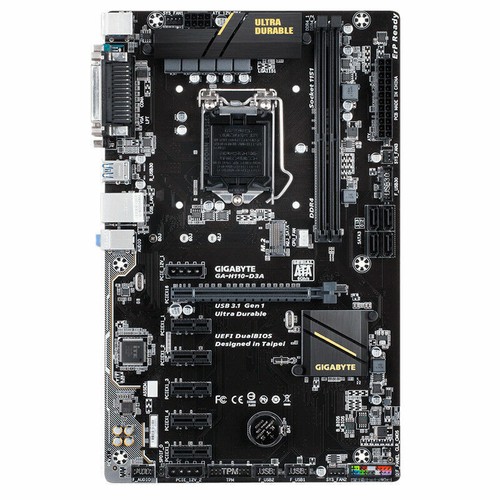 Gigabyte h110 d3a gpu - gigabyte, 6