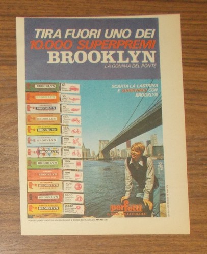 Rara pubblicità brooklyn - rara,