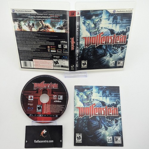 Wolfenstein complete ps3 sony - complete,