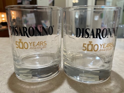 Bicchieri disaronno 500 anni - disaronno,
