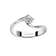 Anello Solitario Comete