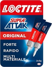Loctite Super Attak Original Bipack Colla liquida trasparente in confezione