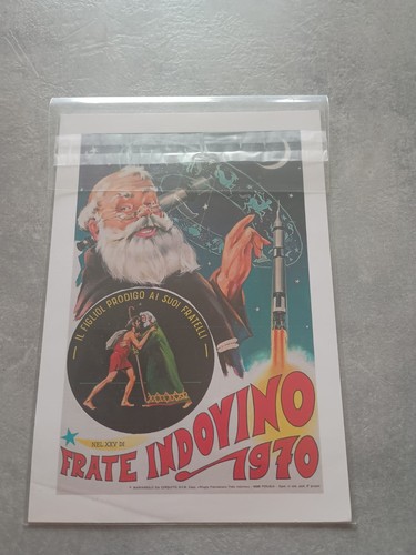 Cartolina 1970 frate - 1970, “frate