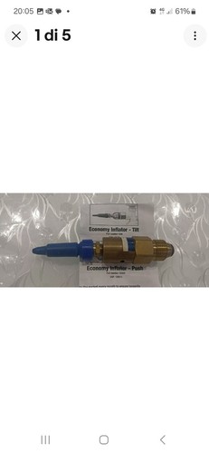 Erogatore per bombola elio - per,