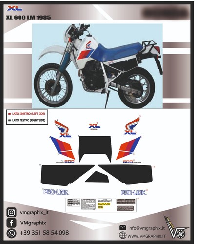600 1986 adesivi - , rm