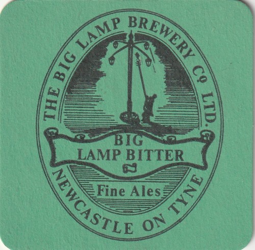 Beer mat the big - the, lamp