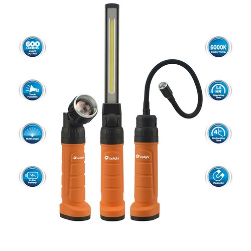 Lampada torcia lavoro led - torcia,