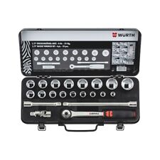 Chiavi a Bussola 1/2 a Cricchetto Kit 21pz in Pollici - WÜRTH 096513 21