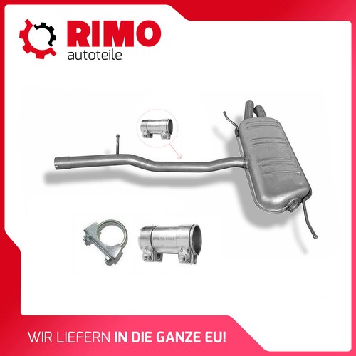 Silenziatore con kit montaggio