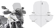 Givi d1171s spoiler fumé - spoiler,