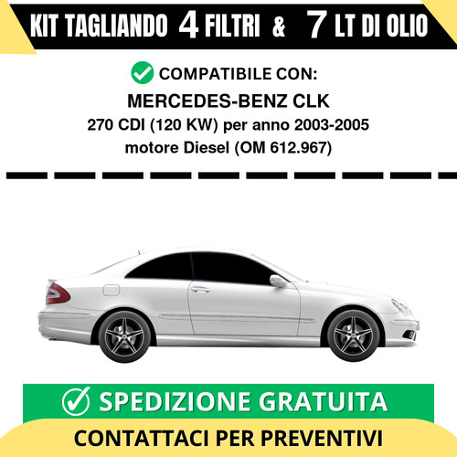 Tagliando per mercedes benz - tagliando,