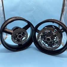 Coppia ruote Suzuki GSXR K4 K5 600 750 con dischi modello Anniversary