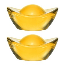 2 Pezzi Lingotto Cristallo