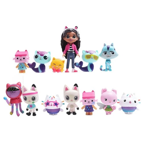 Gab cat smiling anime figure - smiling,