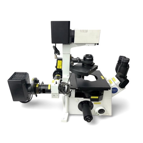 Olympus ix81 microscopio - olympus,