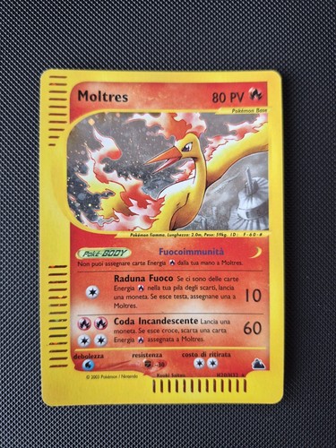 Pokemon moltres holo - moltres, skyridge