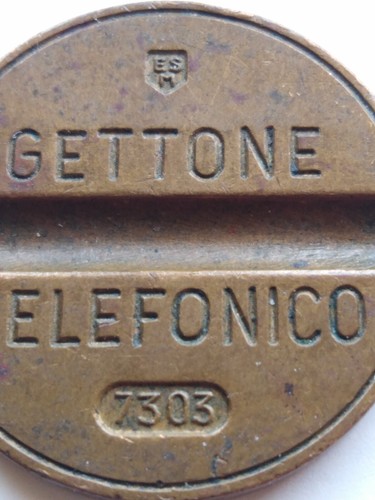 Gettone telefonico serie 7303 - telefonico,