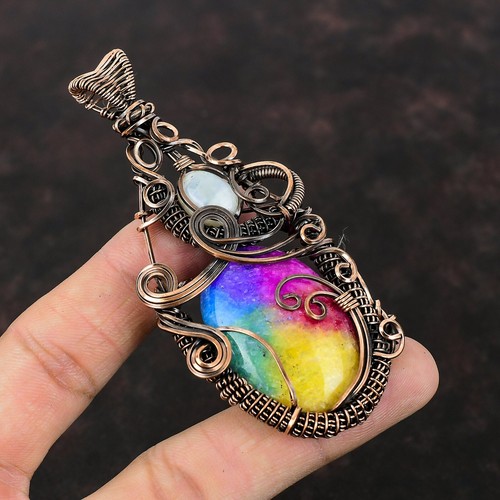 Ciondolo arcobaleno quarzo