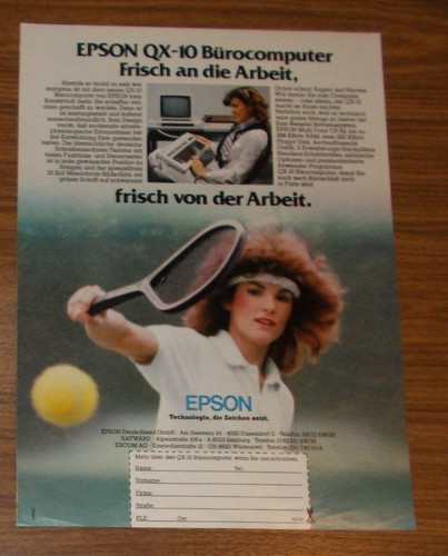 Rara pubblicità epson - rara,
