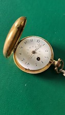 Pocket Watch Fusee Verge Gold Plated Anthony Jones Hull Vintage Wonderful 1780