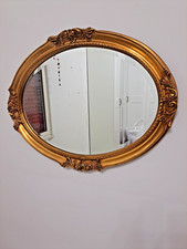 Specchio Ovale con cornice