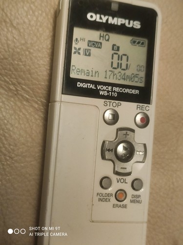 Olympus 110 registratore - ws-110,