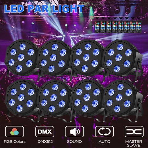 105w led rgbw par - 8x,