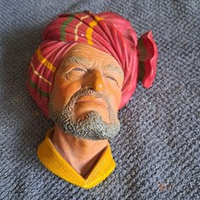Vintage Bosson Chalkware Wall