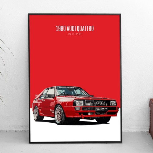 Poster grafico auto - , sportiva